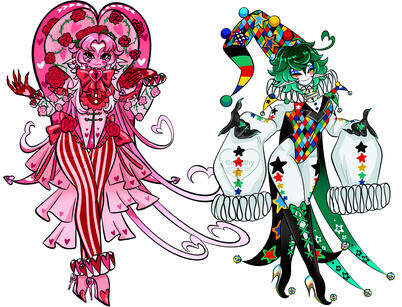 My ocs Amoreyo And Pyeru My ocs Amoreyo And Pyeru